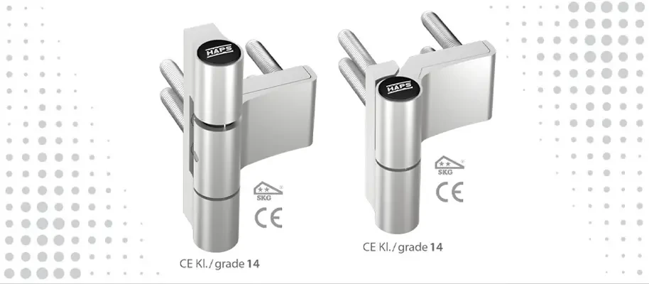 A300-S – panti za ALU vrata u ravnini s okvirom (klasa 14)