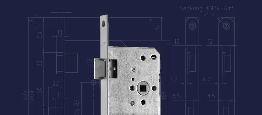 Ključavnice za lesena vrata